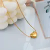 Colar de Amor em Aço Titânio Feminino Leve Luxo Simples Verão Estilo Frio Acessórios Celebridade da Internet Elegante Nicho Corrente para Clavícula