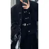 Outono de Alta Qualidade Novidades Retro Americano Masculino Design Estiloso Conjunto de Moda Marca Tendência Jaqueta Solta Calça Casual