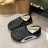 Chinelos de Algodão EVA Quentes de Inverno para Mulheres, Uso Externo, Chinelos Macios de Algodão, Bico Fechado, Impermeáveis, Sapatos de Algodão para Casa, Unissex, Pai-Filho