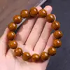 Pulseira de Semente de Bodhi Rato Dourado Roxo Panda com Padrão Floral e Três Olhos, Contas de Oração Budistas para Homens, Atacado