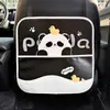 Tapete Anti-Chute de Couro para Carro, Tapete Protetor Fofo de Filhote para Banco Traseiro de Carro, Tapete Anti-Desgaste, Tapete Protetor Anti-Sujeira de Carro em Desenho Animado