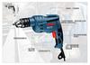 Taladro de mano portátil Bosch GBM13RE taladro de mano recargable destornillador eléctrico