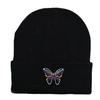 Gorro de Punto de Invierno Transfronterizo para Niños, Gorro Cálido de Lana, Gorro con Forro de Seda, Gorro sin Visera para Bebé, Gorro para Niña Pequeña