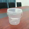 Venda Direta de Fábrica de Baldes Plásticos de Grau Alimentício 5L 10L 4L Baldes para Molho Baldes Químicos Baldes para Lagosta com Tampas de Pressão Seladas