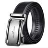Cinturón de cuero para hombre en stock, hebilla automática de alta gama, cinturón de piel de vaca informal para todo tipo de ocasiones, cinturón de pantalones para hombres de negocios de mediana edad y jóvenes.