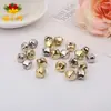 Criativo DIY 0,6-2cm Sino de Metal Cruzado Chaveiro Acessórios de Joias Sino Decorativo de Natal Atacado