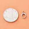 Nueva Hebilla de Plata de Ley S925 Forma de Gota de Agua, Hebilla Antigua de Resorte para Collar Pulsera, Hebilla Ovalada de Langosta DIY