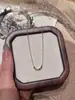 Collar Arcoíris de Diamantes Completos para Mujer, Accesorio Colgante de Diseño de Lujo Ligero de Nicho de Gama Alta, Cadena para Clavícula, Joyería Exquisita para Mujer