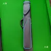 Estuche para Taco de Billar Bolsa para Taco Dividido 1/2 Bolsa para Taco de Nueve Bolas Barril de Taco Bolsa Grande para Taco Cuero PU 6 Agujeros Hombro Único Bolsa de Transporte Portátil