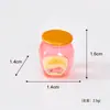 Nova Mini Caixa Surpresa Colorida de Geleia de Frutas Casa de Bonecas DIY Acessórios de Mesa Decoração de Resina Famosa na Internet