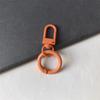 Gancho de Travamento de Porta com Argola de Mola Pintada Chaveiro Chaveiro Colorido Argola Redonda Argola Aberta Ferragem Gancho de Bagagem Acessórios para Bolsa