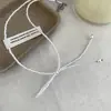 Colar de Pérolas com Laço Super Fada 2025 Novo Elegante Versátil Design de Nicho Estiloso Simples de Alta Qualidade