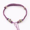 Pulsera tejida de ocho hilos DIY usar cuentas de la suerte hebilla de seguridad productos semiacabados pulsera no tejida año de nacimiento moda nacional cuerda roja venta al por mayor