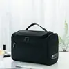 Bolsa de Toilette com Gancho de Tecido Oxford Catiônico Bolsa de Toilette tipo Travesseiro Bolsa de Armazenamento Bolsa de Toilette de Viagem Bolsa de Cosméticos Portátil