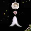 Luz de noche de dibujos animados de gato gordo leyenda positiva al por mayor linterna creativa de gato lindo que babea luz de estrella para dormitorio infantil regalo