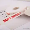 Cinta de Hilo Cola de Pez Caja de Pastel de Cumpleaños Empaque DIY Ramo de Cinta de Hilo Cinta de Hilo Onda Floral Caja de Regalo