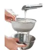 Cesta escurridora, lavabo para lavar verduras de acero inoxidable 316, tazón para lavar y enjuagar arroz, tazón de cocina para lavar y escurrir frutas, filtro de agua para enjuagar arroz