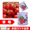 Vaso de Planta Infantil Criativo Pequeno Cultivo de Planta Envasada Mini Planta Verde de Mesa Morango Girassol Plantio de Sementes Caixa Surpresa
