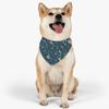 Amazon AliExpress 2021 Novo Natal toalha de baba dupla face cachorro gato toalha triângulo de Natal babador