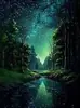 Set de paisaje transfronterizo pintura decorativa pintura de diamantes 5D DIY pintura decorativa de diamantes completos al por mayor, gran cantidad, buen precio, suministro de comercio exterior