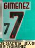 25-26Ac Colección de Invitados Atuendo para Adultos Artículos B Número de Jersey Letra Número de Transferencia Térmica Pegatina de Transferencia Térmica Jersey