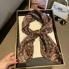 Pañuelo Cuadrado Multifuncional Paisley Bloqueado por Color, Pañuelo Cuadrado Pequeño Estampado por Ambos Lados, Pañuelo de Seda, Pañuelo para el Cuello, Pañuelo para la Cintura, Pañuelo Decorativo