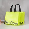 Tienda para Mamás y Bebés Bolsas Tote de Tela No Tejida para Niños para Ropa, Bolsas Grandes y Pequeñas, Empaque de Dibujos Animados, Bolsas de Regalo Ecológicas, Hechas a Medida