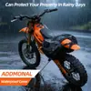 Bolsas Laterais para Moto GAWAF Compatíveis com Moto Off-Road, Dual Sport, Motorcross, Moto, Corrida, Montanha, Off-Road, Bolsa de Moto à Prova d'Água com Capas de Chuva (Upgrade 24L)