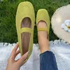 Zapatos Casuales de Suela Blanda Ligeros de Talla Grande para Mujer, Importación, Nuevos de Verano 2025, Versátiles, Antideslizantes, Cómodos, Planos para Mujer