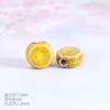 Accesorios DIY Vintage Perlas Hechas a Mano Perlas Sueltas Piezas Planas de 12 mm Accesorios para Hilo de Mano Perlas de Cerámica Material Semi-terminado
