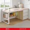 Escritorio de estudio para estudiantes, escritorio de escritura para uso doméstico, escritorio de computadora, banco de trabajo de escritorio, escritorio simple para dormitorio con cajones, escritorio de oficina