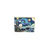 Broche de Liga de Metal Criativo de Desenho Animado Europeu e Americano de Menina Usando Brincos de Pérola Estilo Pintura a Óleo de Van Gogh Acessório Emblema