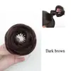 Anel de cabelo para coque ninho de pássaro, peruca transfronteiriça para mulheres, coque de cabelo retrátil de alta tecnologia, aplique para aumentar o volume