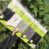 Meias Casuais Esportivas de Algodão Meia-Panturrilha para Homens e Mulheres Yiji, Resistentes a Odores, Costura Sem Costura, Estilo de Negócios Simples, 26 Outono/Inverno