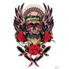 Tatuaje de brazo de flores al por mayor, directo de fábrica, nuevo, resistente al agua, duradero, protección del medio ambiente, tatuaje de imagen grande, suministro transfronterizo
