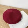 Boina de verano estilo japonés, de lino fino, para niños, primavera y verano, estilo británico, vintage, octogonal, gorra de pintor a juego.