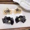 Pinza Pequeña para Cabeza de Princesa para Agarre Femenina Pequeña Estilo Chanel Pedrería Lazo Horquilla Cyber Celebrante Clip Lateral Cabello Suelto Flequillo Clip Horquilla