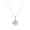 Colar de Pérola Cinza de Cânhamo Tahitian com Zircônia Microcravejada de Luxo Leve e de Alta Qualidade, Colar Feminino e Exquisito, Corrente de Clavícula de Nicho