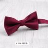 Corbata de lazo estilo coreano 1200 para fiestas, bodas, novios, padrinos de boda, lazo de moda, hilo liso.