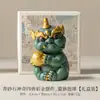 Decoración para Acuario de Micro Paisaje de Arenisca Verde Estilo Chino Hecha en Fábrica, Nuevo Pixiu Estilo Chino Sosteniendo una Bola, Adorno Creativo, Pieza Decorativa para Regalo