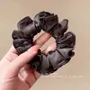 Goma para el pelo satinada floral Maillard para mujer, alta elasticidad, liga para el pelo duradera que no daña el cabello, accesorio elástico para el pelo