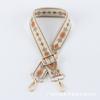 Correa de bolso engrosada y alargada de 3,8 cm, ajustable, de repuesto, con forma de rombo, para un solo hombro, para mujer, bandolera larga