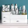 Caja de Almacenamiento de Cosméticos, Productos para el Cuidado de la Piel, Tocador de Escritorio, Caja Organizadora, Lápiz Labial, Brocha de Maquillaje, Estante de Almacenamiento con Cajones, Dormitorio