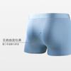 Ropa interior para hombre, bóxers de seda de hielo que no dejan marcas, cómodos, transpirables, de verano, finos, deportivos, con cuatro esquinas personalizadas.