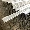 Ranura para tarjetas de invernadero accesorios acero inoxidable galvanizado en caliente aleación de aluminio ranura a prueba de viento ranura de alta galvanización de zinc ranura de laminación venta al por mayor