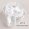Cross-border Nail Art Glitter Lantejoulas em Bottled Unicorn Magic Colors Aurora Ice Brocade Nail Jewelry