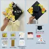 Gorra de Licenciatura Decorada con Flores Kit de Materiales Hecho a Mano DIY Decoración de Tocados de Graduación de Maestría Producto Terminado Infantil Estilo Chino