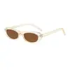 Nuevas Gafas de Sol para Mujer Marco Pequeño Retro Sencillo Moda Elegante Europeas y Americanas Ins Celebridad de Internet Gafas de Sol Sencillas