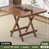 Mesa Dobrável, Mesa Redonda, Apartamento Pequeno, Moderna, Simples, Mesa Conveniente, Casa de Aluguel, Quiosque, Mesa de Jantar Doméstica, Mesa de Chá para Varanda