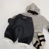 Sudadera con Capucha de Forro Polar Maibao para Niños 2026 Nueva Llegada de Invierno Suéter con Capucha Rayado para Niños Ropa de Invierno para Bebé Venta al por Mayor